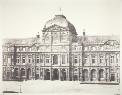 The Louvre: Pavillion of the Clock by Edouard Denis Baldus