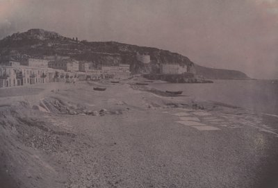 The Ponchettes in Nice by Edouard Denis Baldus