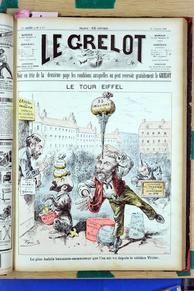 Cover of Le Grelot by Edouard Guillaumin Pepin