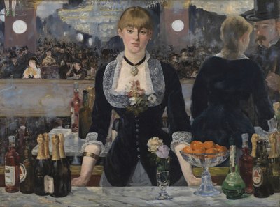 A Bar at the Folies-Bergere, 1881-82 by Édouard Manet
