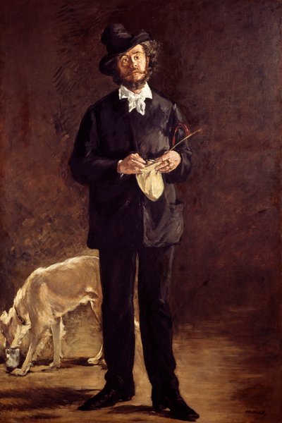 Artist (Portrait of Painter, Marcellin Desboutin) by Édouard Manet