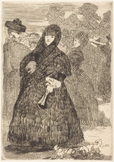 At the Prado, 1865-1868 by Édouard Manet