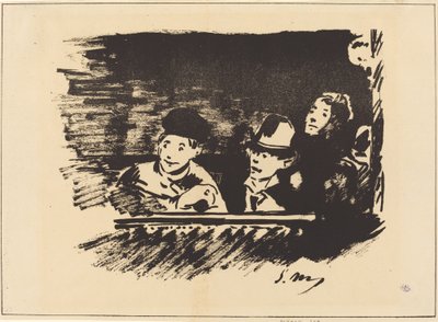 In the Balcony by Édouard Manet