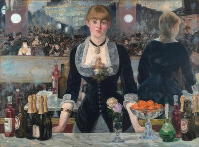 Bar at the Folies-Bergère by Édouard Manet