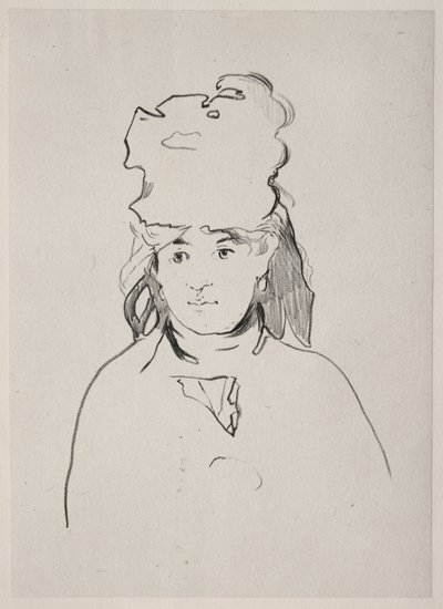 Berthe Morisot by Édouard Manet