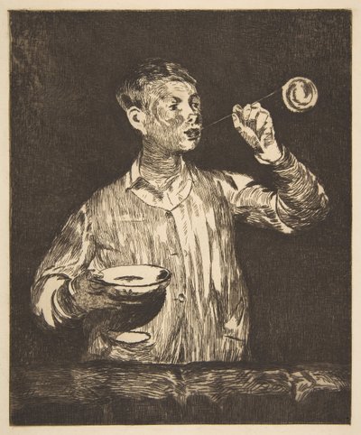 Boy with Soap Bubbles, 1867-69 by Édouard Manet
