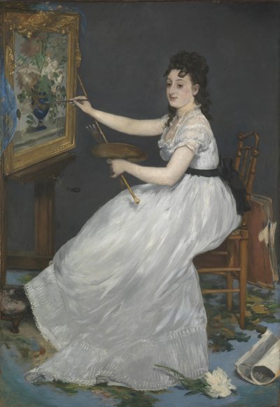 Eva Gonzalès by Édouard Manet