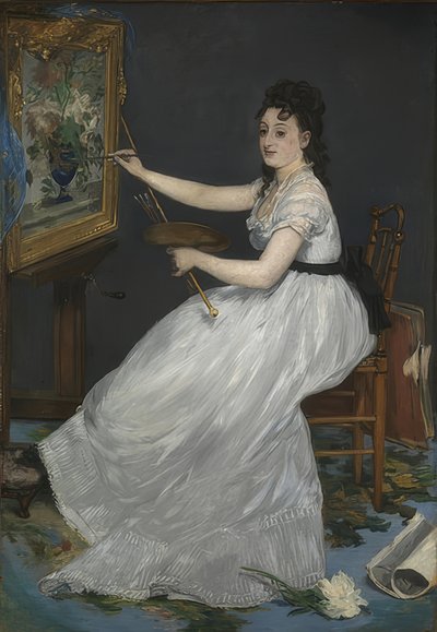 Eva Gonzalès by Édouard Manet