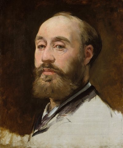 Head of Jean-Baptiste Faure, 1882-83 by Édouard Manet