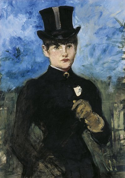 Horsewoman, Fullface, c. 1882 by Édouard Manet