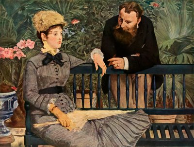 In the Greenhouse, 1879 by Édouard Manet