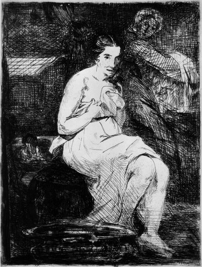 La Toilette by Édouard Manet