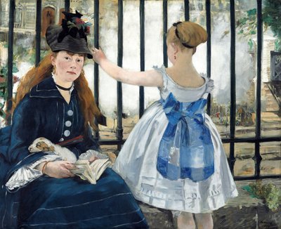 Le Chemin de fer by Édouard Manet