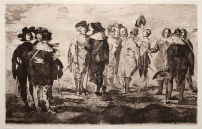 The Little Riders by Édouard Manet