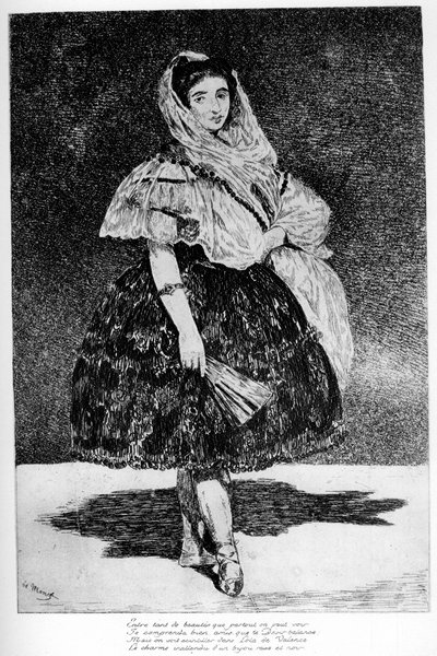 Lola de Valence by Édouard Manet