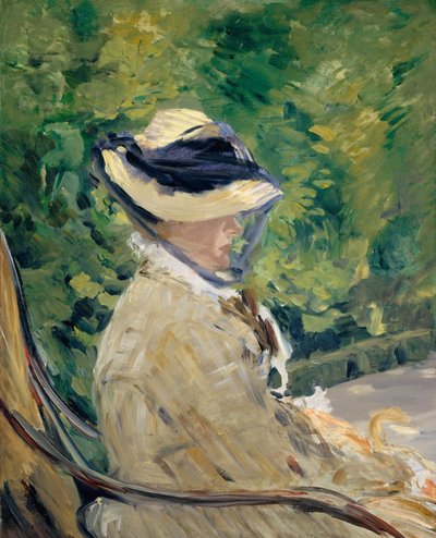 Madame Manet at Bellevue by Édouard Manet