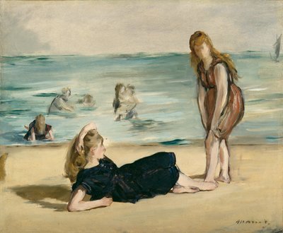 On the Beach by Édouard Manet