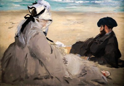 On the Beach by Édouard Manet
