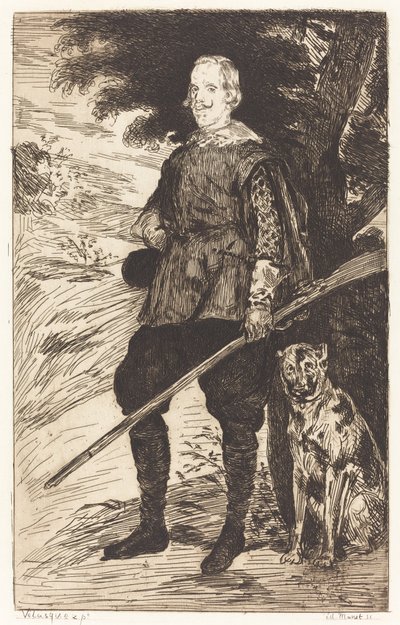 Philip IV by Édouard Manet