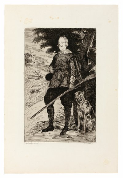 Phillip IV King of Spain by Édouard Manet