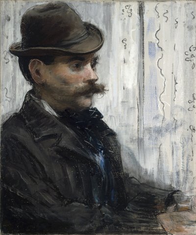 Portrait of Alphonse Maureau by Édouard Manet