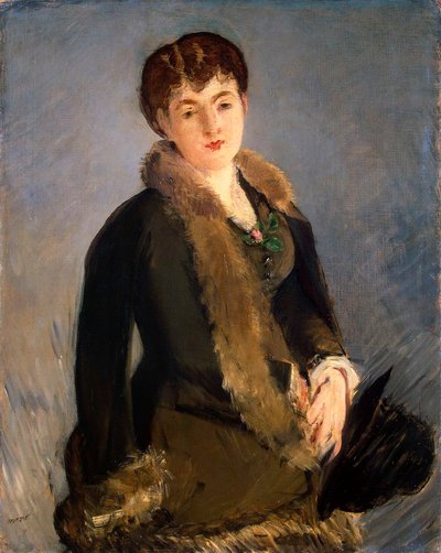 Portrait of Mademoiselle Isabelle Lemonnier, 1880 by Édouard Manet