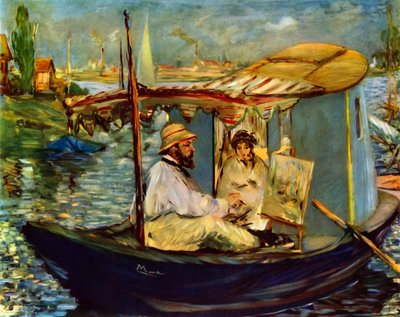 The Boat by Édouard Manet