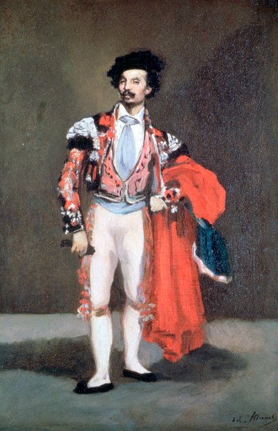The Dancer, Mariano Camprubi by Édouard Manet