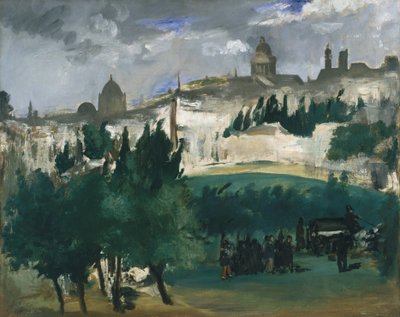 The Funeral by Édouard Manet
