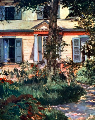 The House at Rueil by Édouard Manet