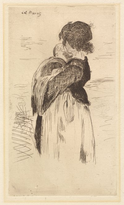 The Little Girl by Édouard Manet