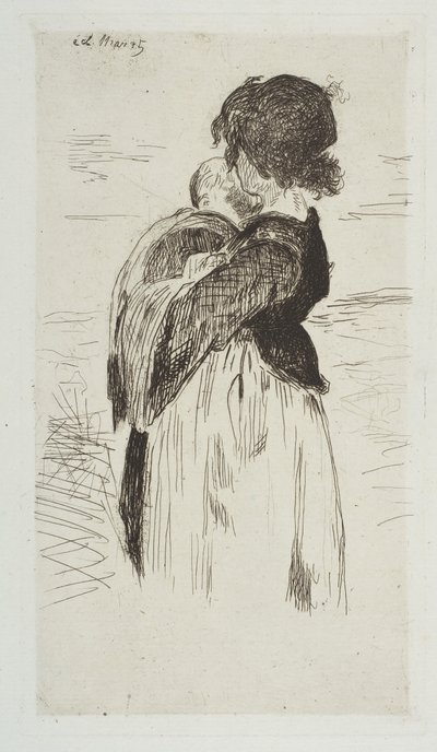 The Little Girl by Édouard Manet