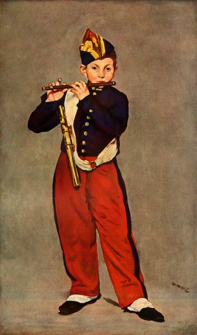 The Piper by Édouard Manet
