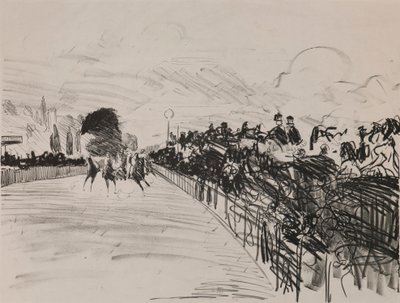 The Races (Les Courses) by Édouard Manet