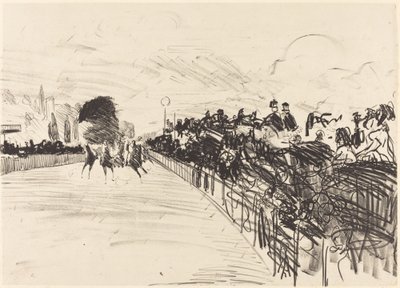 The Races by Édouard Manet