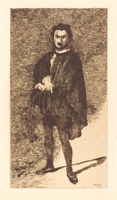 The Tragic Actor, 1866 by Édouard Manet
