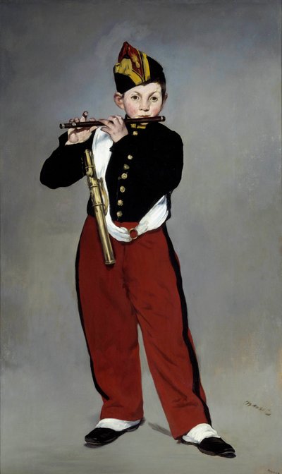 The Fife Player by Édouard Manet
