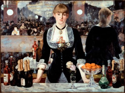 A Bar at the Folies-Bergère by Édouard Manet