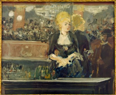 Study for the Bar at the Folies-Bergère by Édouard Manet