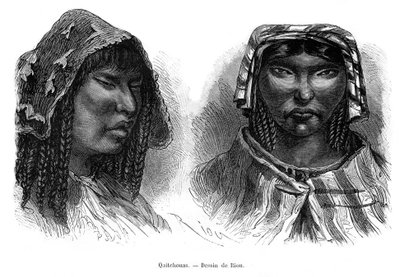Quichua Indians, South America, 19th century by Edouard Riou