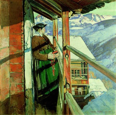 Sunday Morning by Edouard Vallet