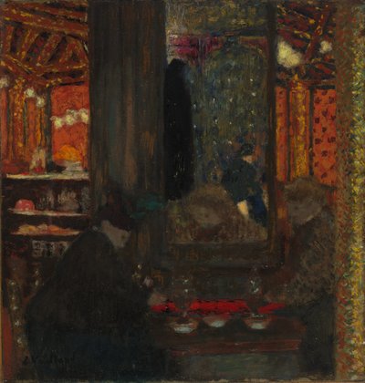 At the Café by Edouard Vuillard