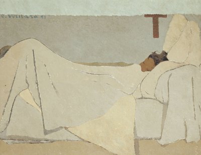 In Bed, 1891 by Edouard Vuillard