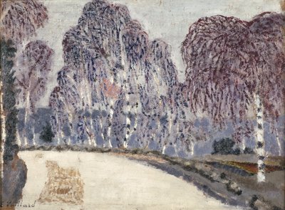 Birches at Letang-a-la-Ville, 1896 by Edouard Vuillard