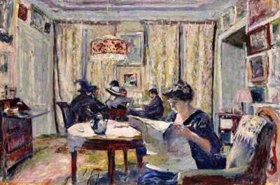 Bridge Players by Edouard Vuillard