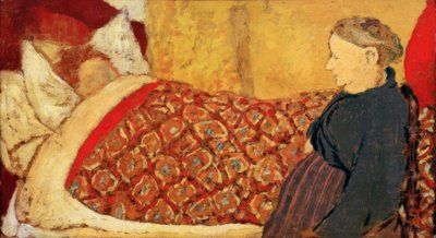 The Lullaby: Marie Roussel in Bed by Edouard Vuillard