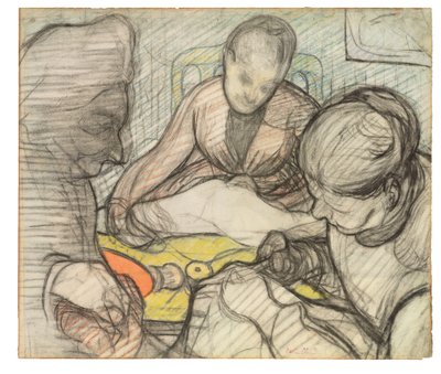 Study for The Seamstresses by Edouard Vuillard