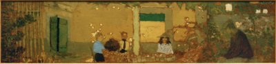 Family in the Garden by Edouard Vuillard