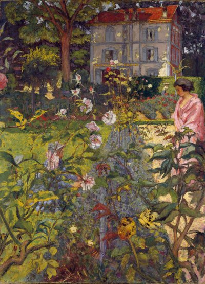 Garden at Vaucresson by Edouard Vuillard