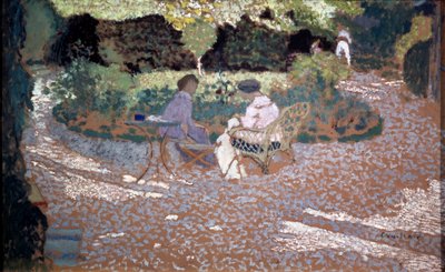 In the Garden, 1895-1898 by Edouard Vuillard